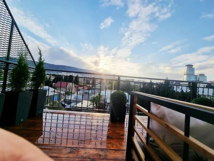 Lovely 2 Bedroom Condo With Mountain View Terrace Tbilisi Apartament